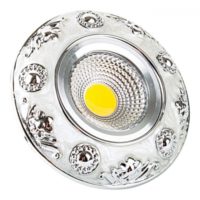 Встраиваемый декоративный светильник Modena MR16 RD – Pearl and Silver